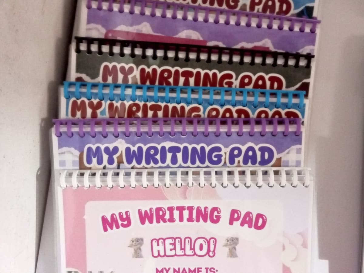 Customize Writing Pad