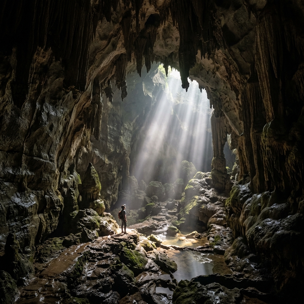 Bathala Caves interior